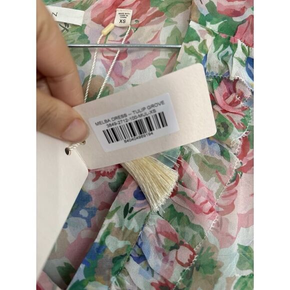 Doen melba silk dress tulip Grove XS - Picture 8 of 11